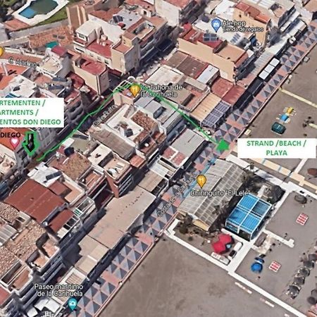 Precioso Estudio Junto Al Mar, Apartamentos Don Diego En La Carihuela Torremolinos Exteriör bild